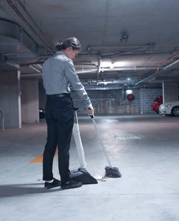 carpark sweeping