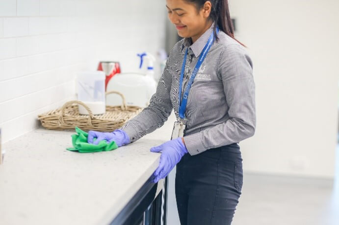 child care cleaning service